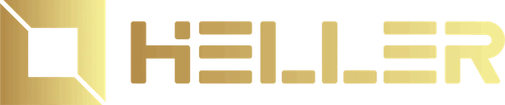 Goldfarbenes Logo für Fliesen Heller
