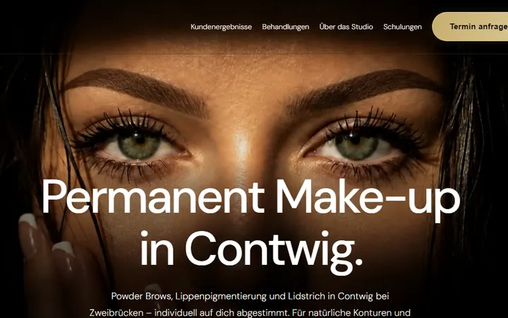 Startseite der PMU Academy Natalia Philippi